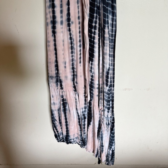 Young Fabulous & Broke Tie Dye Faux Wrap Midi Dress - Picture 4 of 11